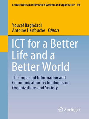 cover image of ICT for a Better Life and a Better World
